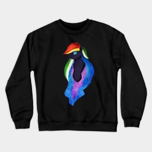 Nightmare Ponies Mane 6 - Rainbow Dash Crewneck Sweatshirt